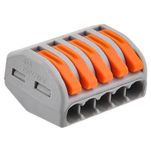 Клемма строительно-монтажная СМК 222-415 (50шт) GENERICA Клемма строительно-монтажная СМК 222-415 (50шт) GENERICA