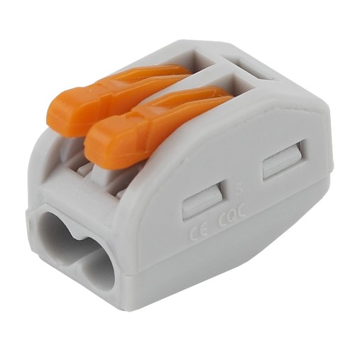 Клемма ЭРА серия 412 с рычагом 2 отверстия 0.08-2.5мм2 упаковка 20 шт Клемма ЭРА серия 412 с рычагом 2 отверстия 0.08-2.5мм2 упаковка 20 шт