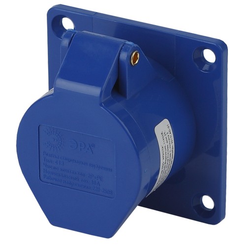 Розетка ЭРА R(IN)-16-2P-PE-IP44 стационарная внутренняя 413 2Р+РЕ 16А 220В IP44 Розетка ЭРА R(IN)-16-2P-PE-IP44 стационарная внутренняя 413 2Р+РЕ 16А 220В IP44