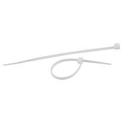 Кабельная стяжка ЭРА 5x250 белая 25 штук