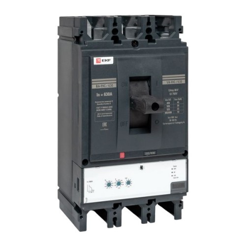 Выключатель автоматический ВА-99C (Compact NS) 630/630А 3P 45кА EKF PROxima