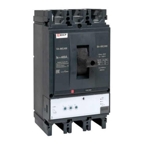 Выключатель автоматический ВА-99C (Compact NS) 400/400А 3P 45кА EKF PROxima