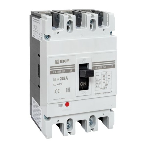 Выключатель автоматический ВА-99М 250/225А 3P 35кА EKF PROxima Выключатель автоматический ВА-99М 250/225А 3P 35кА EKF PROxima