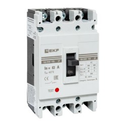 Выключатель автоматический ВА-99М 100/ 63А 3P 35кА EKF PROxima