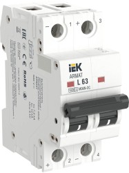 ARMAT Автоматический выключатель M06N-DC 2P L 63А IEK