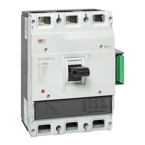Автоматический выключатель AV POWER-4/3 1000А 50kA ETU2.2