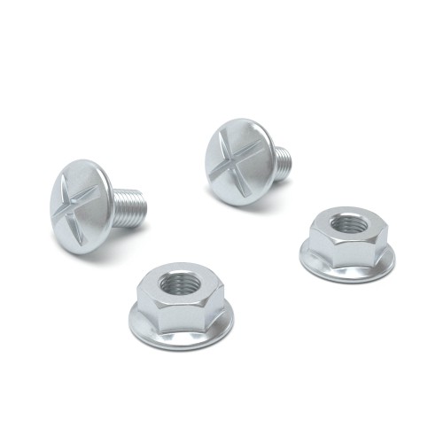 Пластина вывода кабеля для лестничных лотков осн.200 мм, цинк-ламель, в комплекте с крепёжными элементами, необходимыми для монтажа