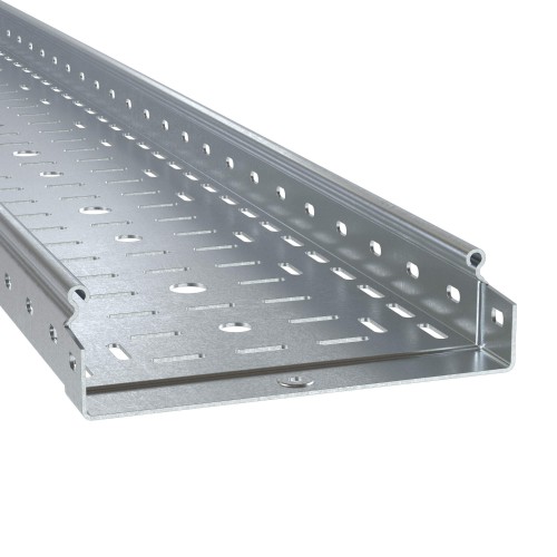 Лоток перфорированный 50x100х6000, 2,0 мм, горячеоцинкованный