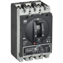 ARMAT Автоматический выключатель в литом корпусе 3P типоразмер D 150кА 160А расцепитель электронный продвинутый IEK