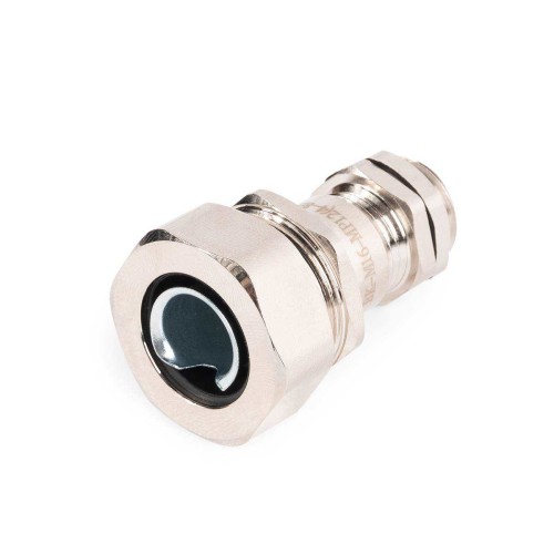 Ввод кабельный для металлорукава латунный ВК-М16(4-8 мм)-МР12 Ввод кабельный для металлорукава латунный ВК-М16(4-8 мм)-МР12