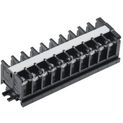 Блок зажимов наборный БЗН TK-030 4мм2 30А на DIN-рейку 10 пар IEK