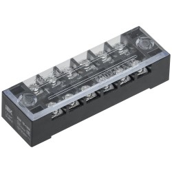 Блок зажимов наборный БЗН ТВ-1506 1,5мм2 15А 6 пар IEK