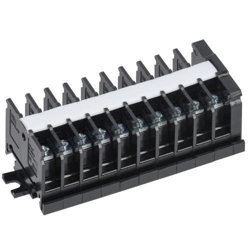Блок зажимов наборный БЗН TK-010 1,5мм2 10А на DIN-рейку 10 пар IEK