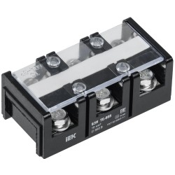 Блок зажимов наборный БЗН ТС-3004 150мм2 300A 4 пары IEK