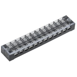 Блок зажимов наборный БЗН ТВ-2512 2,5мм2 25А 12 пар IEK