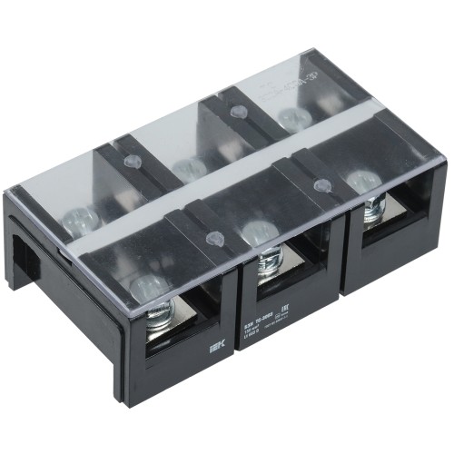 Блок зажимов наборный БЗН ТC-4003 200мм2 400A 3 пары IEK