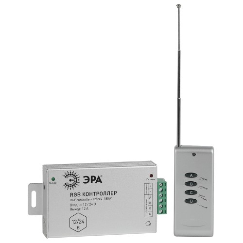 ЭРА Контроллер для свет. ленты RGBcontroller-12/24V-180W/288W (50/1000)