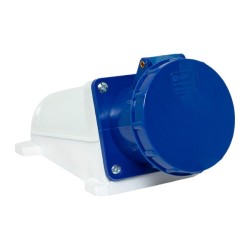 Розетка стационарная наружная 133 2Р+РЕ 63А 220В IP67 EKF PROxima