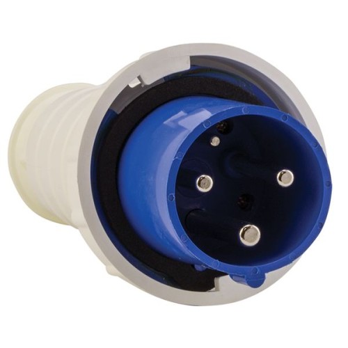 Вилка переносная 033 2Р+РЕ 63А 220В IP67 EKF PROxima Вилка переносная 033 2Р+РЕ 63А 220В IP67 EKF PROxima