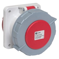 Розетка стационарная внутренняя 3342 3Р+РЕ 63А 380В IP67 EKF PROxima