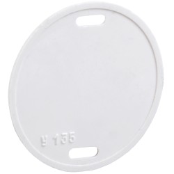 Бирка кабельная маркировочная У-135 (круг 55мм) IEK