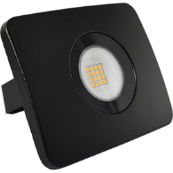 Ecola Projector  LED  20,0W 220V 2800K IP65 Светодиодный Прожектор тонкий Черный 120x95x36