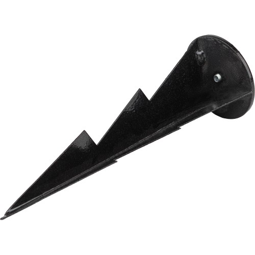 Держатель грунтовый ЭРА ДГ-02 для прожекторов и ландшафтных светильников черный для крепления в грунт Держатель грунтовый ЭРА ДГ-02 для прожекторов и ландшафтных светильников черный для крепления в грунт