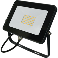 Ecola Projector  LED  20,0W 220V 4200K IP65 Светодиодный Прожектор тонкий Черный 146x102x17