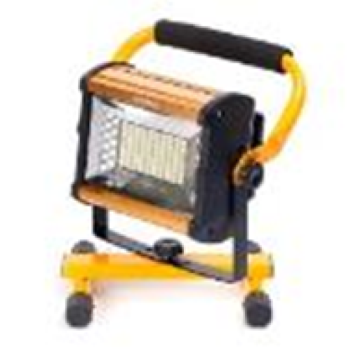 Прожекторный фонарь с поворотной ручкой и подставкой