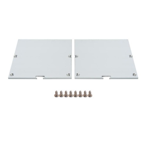 Профиль алюминиевый накладной, серебро, CAB265 с матовым экраном, 2 заглушками, 4 крепежами в комплекте | 10376 | FERON