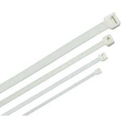 Хомут кабельный морозостойкий Хкм 3,6х200мм белый (100шт) IEK