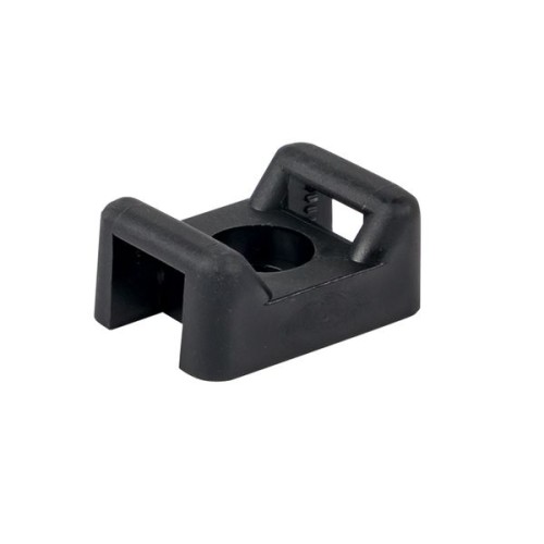 Площадка под хомуты (22x16) с монтажным отверстием М4 чёрная (100шт.) EKF PROxima Площадка под хомуты (22x16) с монтажным отверстием М4 чёрная (100шт.) EKF PROxima