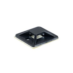 Площадка самоклеящаяся (20х20мм.) черная (100шт.) EKF 