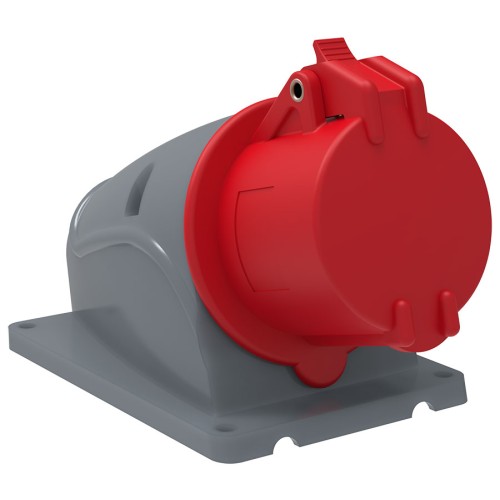 Розетка стационарная ССИ-114 16А-6ч/380-415В 3Р+РЕ IP44 MAGNUM IEK Розетка стационарная ССИ-114 16А-6ч/380-415В 3Р+РЕ IP44 MAGNUM IEK