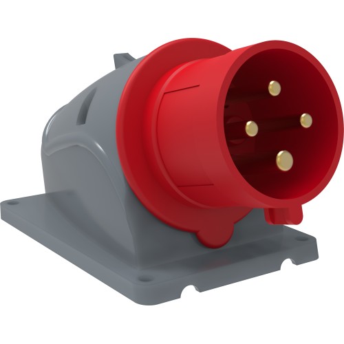 Вилка стационарная ССИ-524 32А-6ч/380-415В 3Р+РЕ IP44 MAGNUM IEK Вилка стационарная ССИ-524 32А-6ч/380-415В 3Р+РЕ IP44 MAGNUM IEK