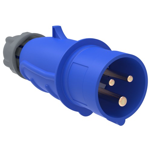 Вилка переносная ССИ-023 32А-6ч/200-250В 2P+PE IP44 MAGNUM IEK Вилка переносная ССИ-023 32А-6ч/200-250В 2P+PE IP44 MAGNUM IEK