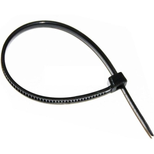 Хомут КСС-А 3,6х150 нейлоновый с УФ защитой черный (100штук/упаковка) | 4690612011837 | IN HOME