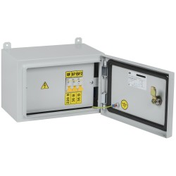Ящик с понижающим трансформатором ЯТП-0,25 230/36-3 УХЛ2 IP54 IEK