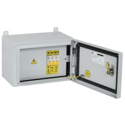 Ящик с понижающим трансформатором ЯТП-0,25 230/12-3 УХЛ2 IP54 IEK