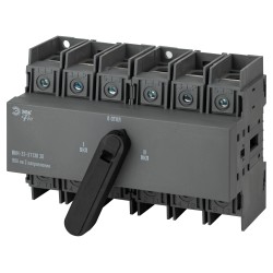 Выключатель-разъединитель ВНК-32-31130 ЭРА PRO mvr30-3-080E 3П 80А на 2 направления с фронтальной рукояткой управления