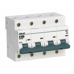 Выключатель автоматический 4р 125А характеристика с ВА-201 10кА