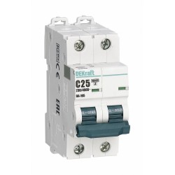 Выключатель автоматический 2P кривая B 16A 10кА ВА-105