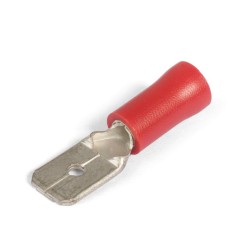  Разъем кабельный плоский изолированный «папа» ВРПИ-П 1.5–(6.3)