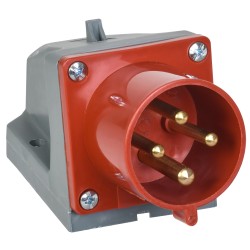 Вилка стационарная ССИ-524 3Р+РЕ 32А 380-415В IP44 IEK