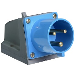 Вилка стационарная ССИ-523 2P+PE 32А 200-250В IP44 IEK