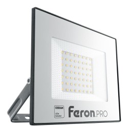 Прожектор светодиодный 50W 6400K IP65 AC175-265V/50Hz, черный, LL-1000 | 41540 | FERON
