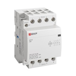 Контактор модульный КМ 20А 4NО (3 мод.) EKF PROxima