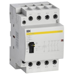 Контактор модульный с ручным управлением КМ25-40МР AC KARAT IEK