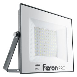 Прожектор светодиодный 100W 6400K IP65 AC175-265V/50Hz, черный, LL-1000 | 41541 | FERON
