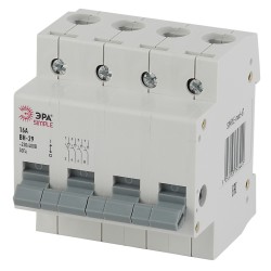 SIMPLE-mod-67 ЭРА SIMPLE Выключатель нагрузки 4P 16А ВН-29 (3/45/900)